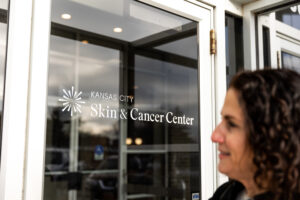 A shot of Kansas City Skin and Cancer Center from outside of the building, the best place for lip filler in Kansas City